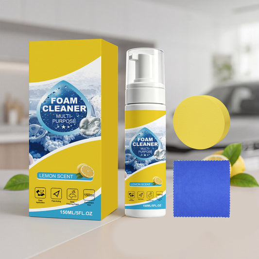 Deep cleaning and non scrubbing universal multi effect cleaner for automotive interiors