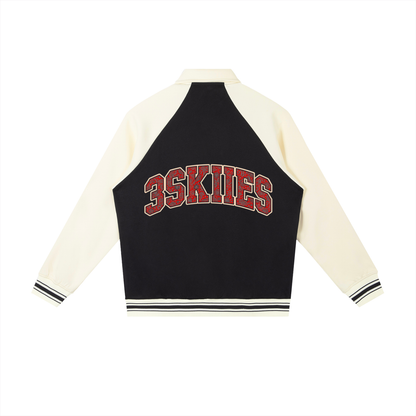 3SKIIES Varsity Jacket