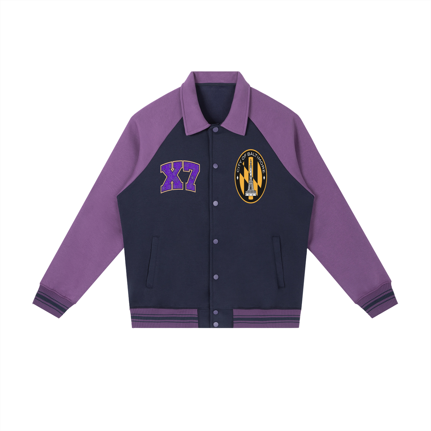 X7 x BAL x GCR Varsity Jacket Remix
