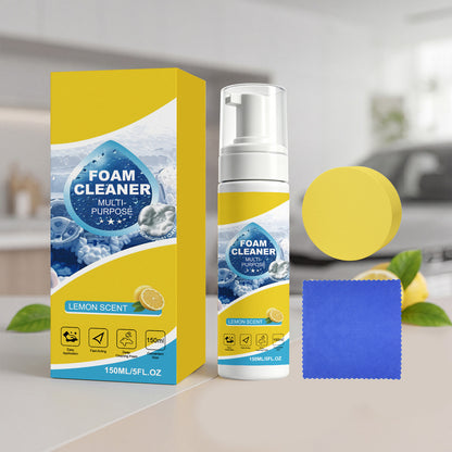 Deep cleaning and non scrubbing universal multi effect cleaner for automotive interiors