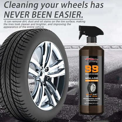 Rayhong Car Wheel Cleaner, Multi-Purpose Cleaning Agent for Wheel Rim Restoration and Stain Removal