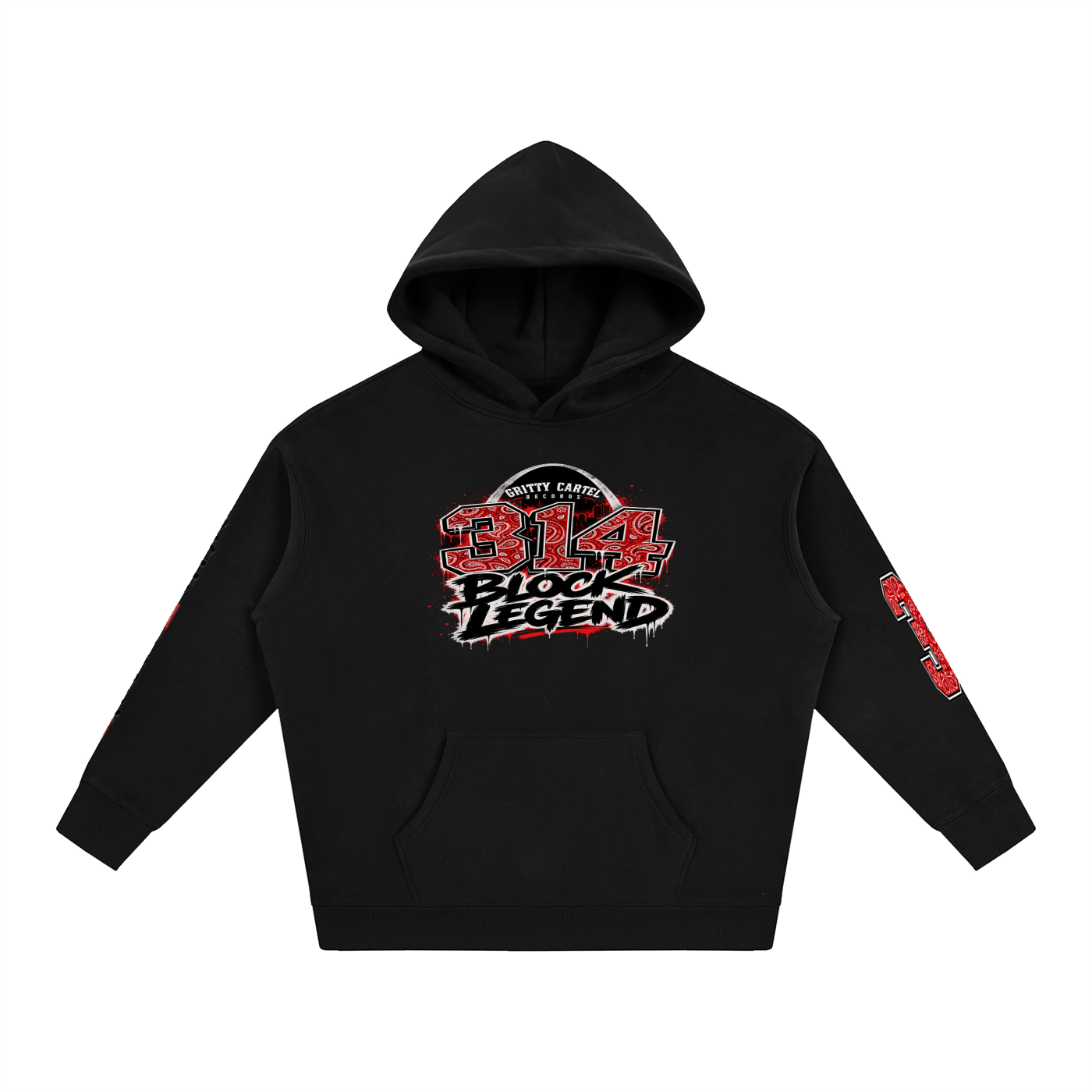 Gritty Fleeced Hoodie